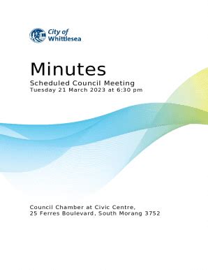 Events - Whittlesea Council Doc Template | pdfFiller