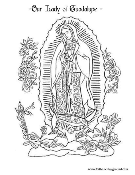 Virgen De Guadalupe Printable Printable Calendars At A Glance