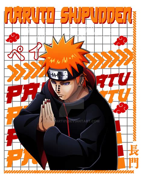 Pain - Nagato Png ready to print (pod) by HaniArt01 on DeviantArt