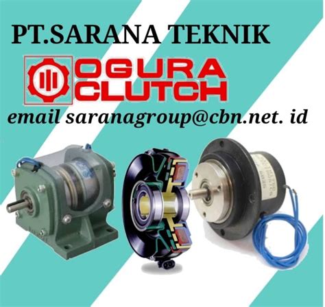 Jual PT SARANA TEKNIK OGURA CLUTCHES BRAKES ELECTROMAGNETIC BRAKE MURAH