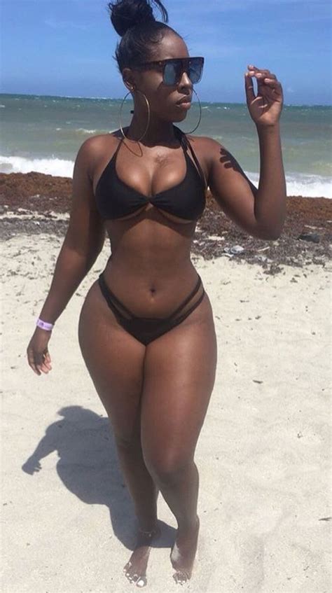 Black Beauty Black Bikini Black Beauties Ebony Women Beautiful Black Women