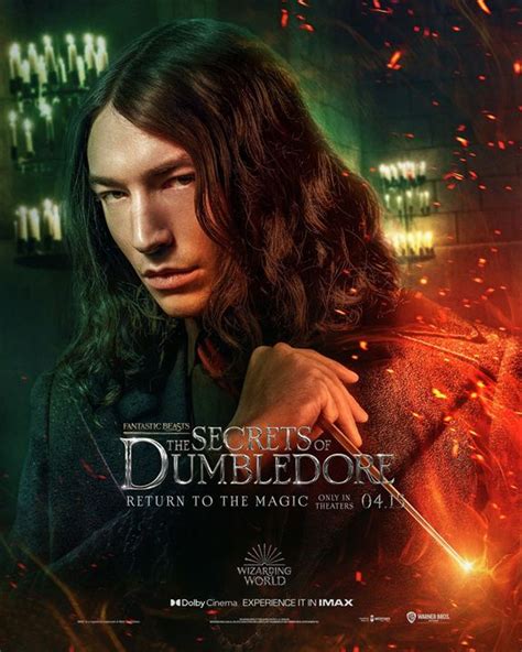 Poster Zum Film Phantastische Tierwesen Dumbledores Geheimnisse