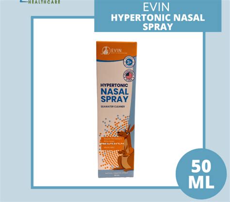 Evin Baby Hypertonic Nasal Spray Ml Lazada