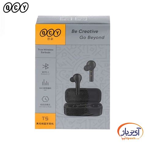 خرید هندزفری بی‌سیم ایربادز QCY T5