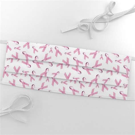 Breast Cancer Fabric Pink Ribbons For Breast Cancer By Etsy