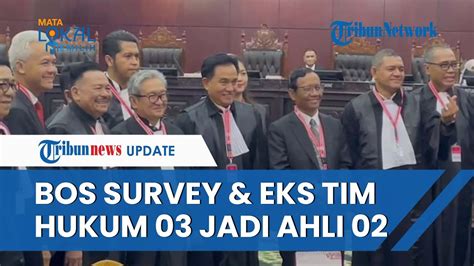 Tim Amin Ganjar Protes Gara Gara Bos Survey Dan Eks Tim Hukum Ganjar