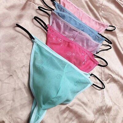 Herren Unterwäsche Atmungsaktiv Unterhose Bikini G String Nylon Höschen Sexy eBay