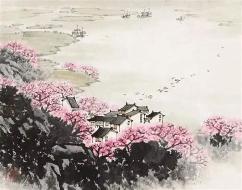 Peach Blossoming In Dalin Temple By Bai Juyi Tang Dynasty Ccpoetry