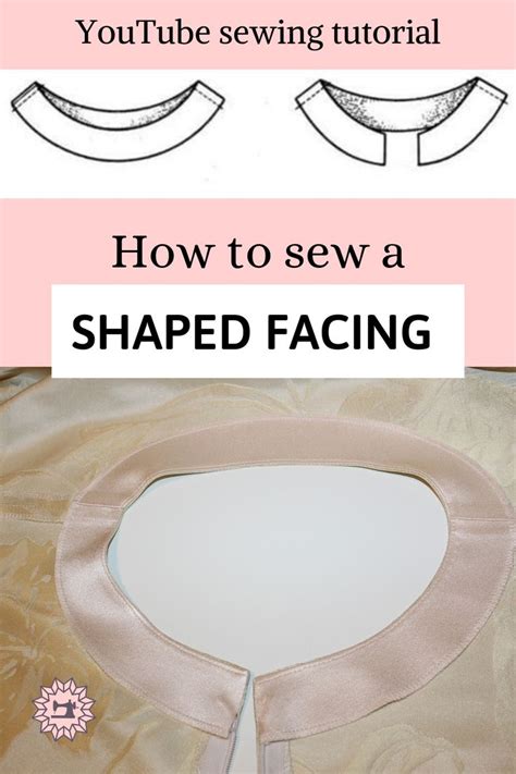 Shaped Facing A Detailed Tutorial On How To Sew Facing To A Curved