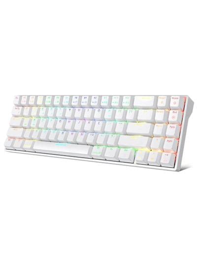 RK Tri Mode Hot Swapable RGB RGB Wireless Mechanical Gaming Keyboard Blue Switch Price In
