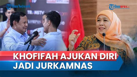 Khofifah Akui Senang Dan Inisiatif Ajukan Diri Jadi Jurkamnas Prabowo