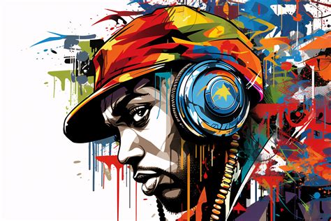 Hip Hop Graffiti Background Graphic by Forhadx5 · Creative Fabrica