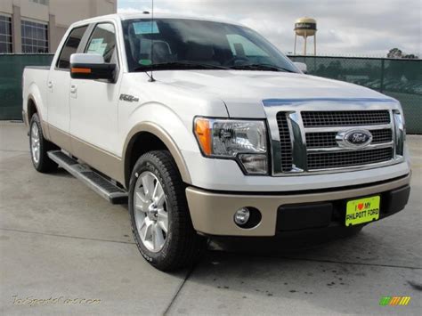 2011 Ford F150 Lariat Supercrew In White Platinum Metallic Tri Coat 27470 Hot Sex Picture