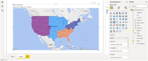 How to Create Power BI Filled Map - grionic