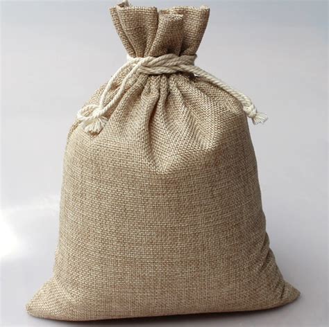 Aliexpress Buy 15 20cm 50pcs Vintage Style Jute Sacks Drawstring