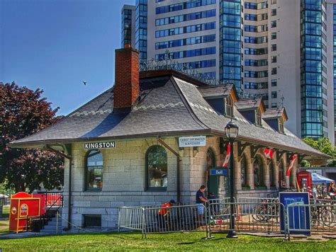 Kingston Ontario Canada Old Kingston And Pembroke Railway Station