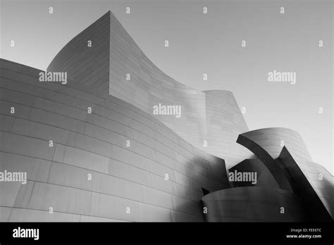 Walt Disney Concert Hall Architecture Stock Photo - Alamy