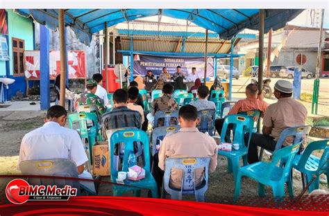 Muspika Darul Makmur Melaksanakan Sosialisasi Implementasi Qanun No