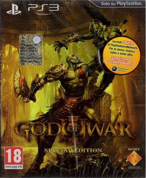 God Of War 3 Special Edition Ps3 : Amazon.it: Videogiochi