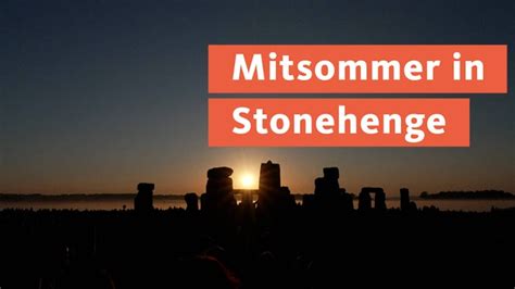 Stonehenge Tausende Menschen Feiern Sommersonnenwende Nachrichten WDR