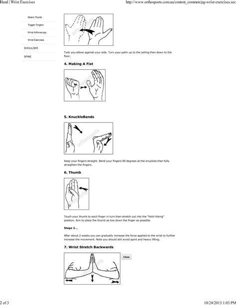 Hand wrist exercises | PDF