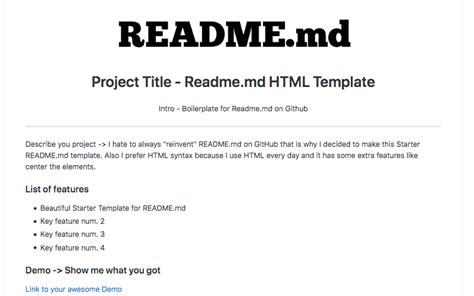 Vs Code Readme Template