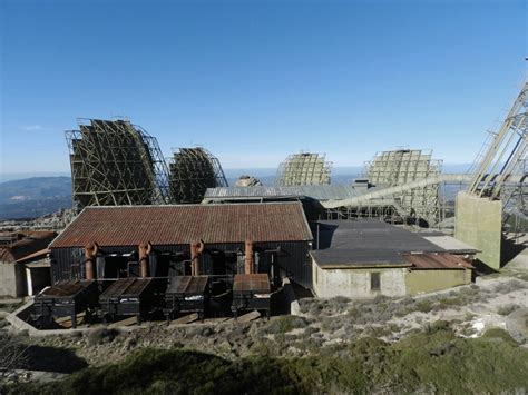 Abandoned U S Air Force Base Nato Stazione Del Monte Limbara Tempio