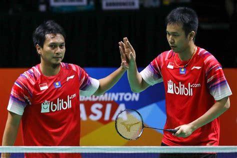 Hasil Bulutangkis Olimpiade Tokyo 2020 Ahsan Hendra Bekuk Ganda