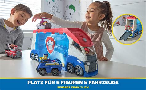 PAW PATROL Launch N Rescue PAW Patroller Teamfahrzeug Mit Neuen