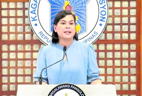 Seryoso Vp Sara Nilinaw Di Biro Ang Designated Survivor At Di