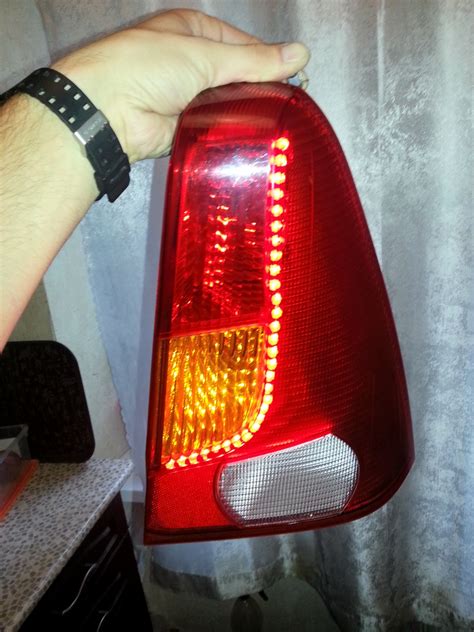 Светодиодные габариты в задние блок фары! :-) — Renault Logan (1G), 1,6 ...