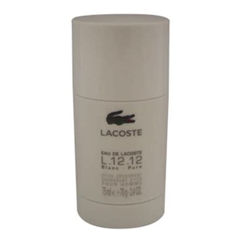 Lacoste Eau De Lacoste Blanc Pure Deodorant Stick For Women Oz