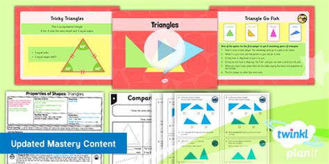 PlanIt Maths Y4 Properties Of Shapes Lesson Pack Geometric Shapes 1