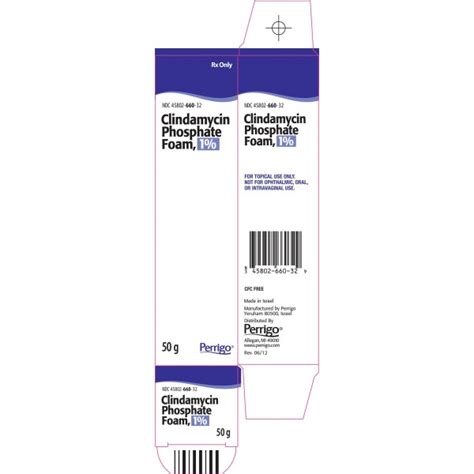 CLINDAMYCIN PHOSPHATE FOAM 1% - RX Products