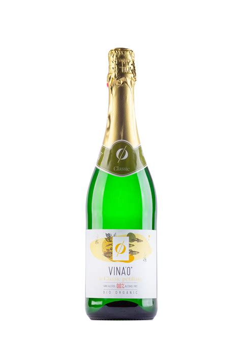 VINA’0° Classic BIO - musujące, półwytrawne bezalkohoLOVE
