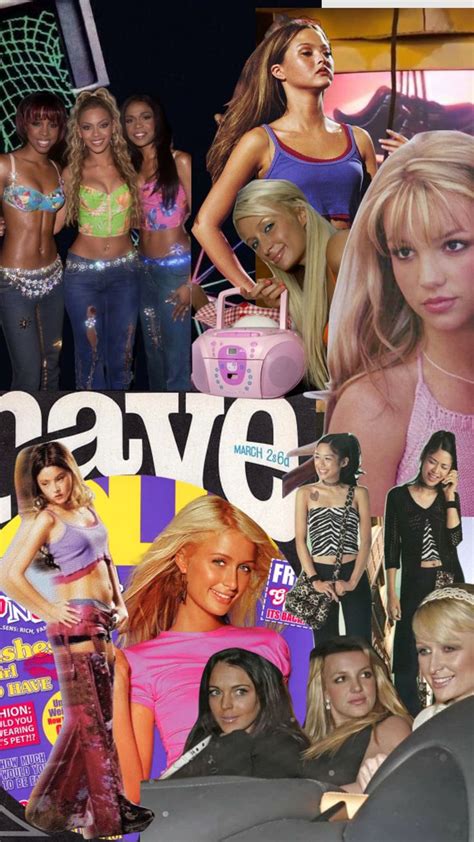 A Lill Y2k Throwback 💄💅👛 Y2kfashion Y2k Aesthetic Moodboard Iconic Britneyspears