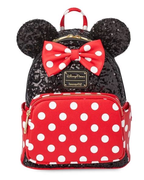 New Minnie Mouse Loungefly Mini Backpack Available At EPCOT WDW News