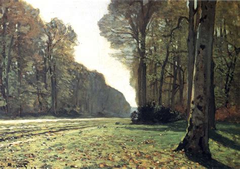 The Pave De Chailly In The Forest Claude Monet Wikiart Org