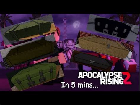 5 Minute Guide To Weapon Cases In Apocalypse Rising 2 YouTube