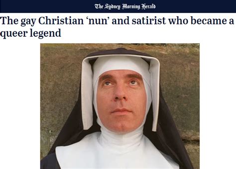 SMH The Gay Christian Nun And Satirist Who Became A Queer Legend First Mardi Gras