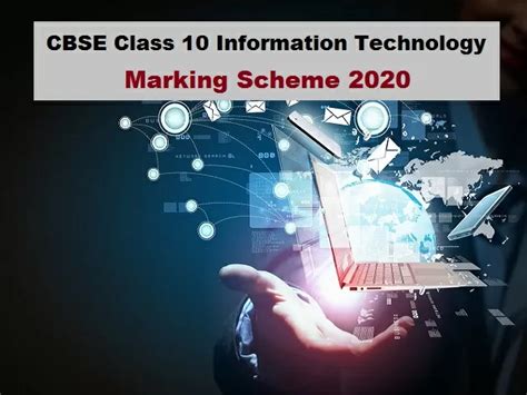 Cbse Class 10 Marking Scheme Of Information Technology Question Paper 2020 Released Download