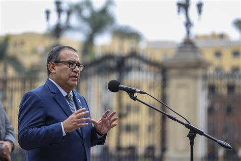 Conferencia De Prensa Del Presidente Del Consejo De Ministros Y