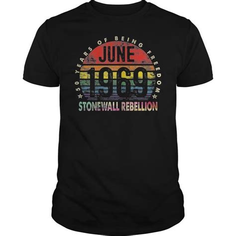 S Style Stonewall Riots Th Nyc Gay Pride Lbgtq Rights Tee Shirt
