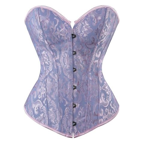 Corset Bustier Vintage Lacets Pour Femme Jacquard Floral Corset Victorien Corselette Lingerie