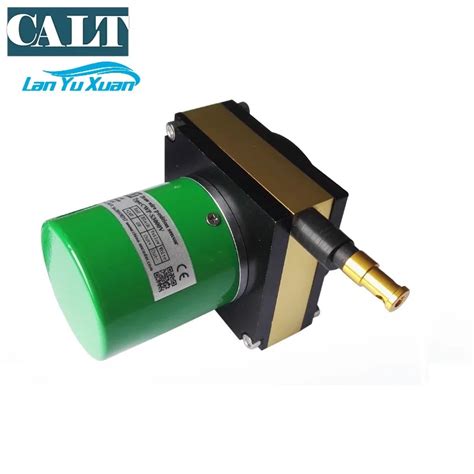 Sensor Anal Gico Do Potenci Metro Mm Do Deslocamento De Digitas Do Fio Da Tra O