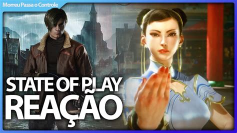 REAGINDO AOS ANUNCIOS DO STATE OF PLAY DE JUNHO 2022 YouTube