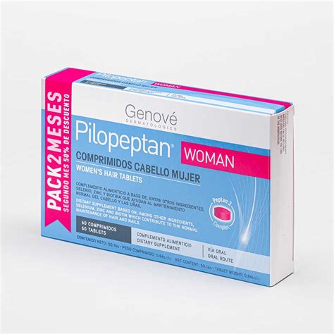 Pilopeptan Woman Tablets Supplement for Hair Loss Genové