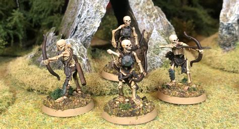 Oathmark Skeleton Infantry Preview 28mm Miniatures Must Contain Minis