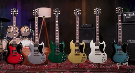 New Gibson SG colors announced! Standard and 61 format! : r/gibson