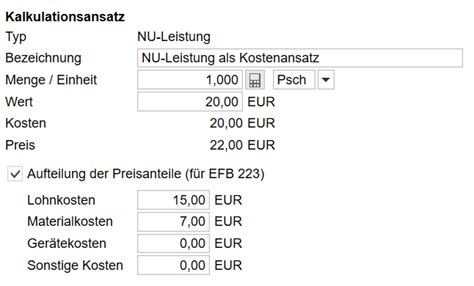 EFB Preis Ohne Kopfzerbrechen